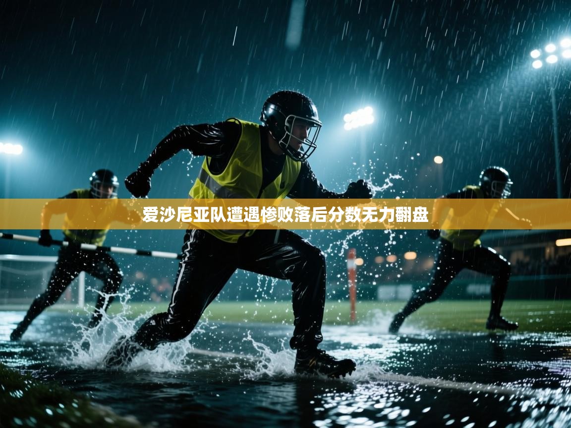 爱沙尼亚队遭遇惨败落后分数无力翻盘 第2张